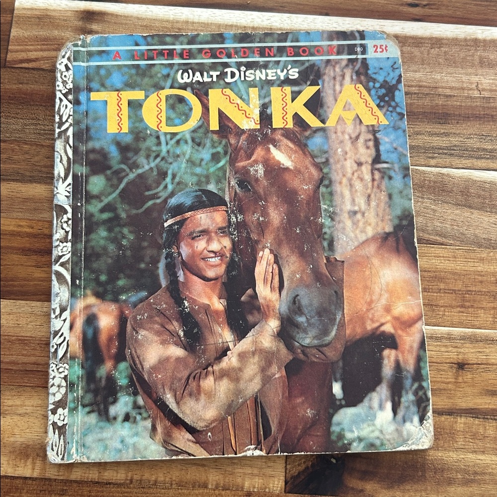First edition, Walt Disney’s Tonka, a little golden book, used condition.